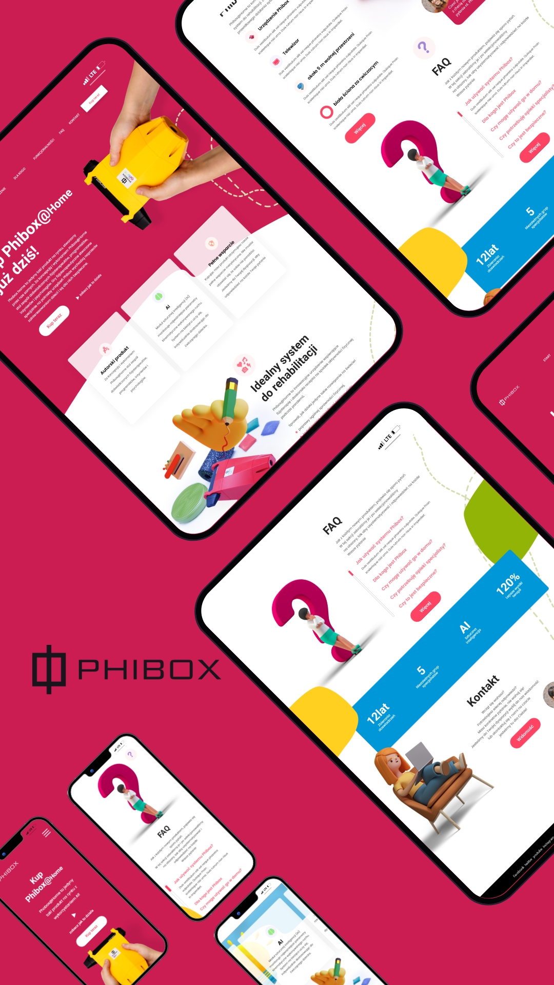 UI design for Phibox